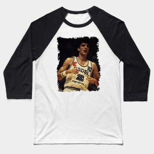 Young Drazen Petrovic Baseball T-Shirt